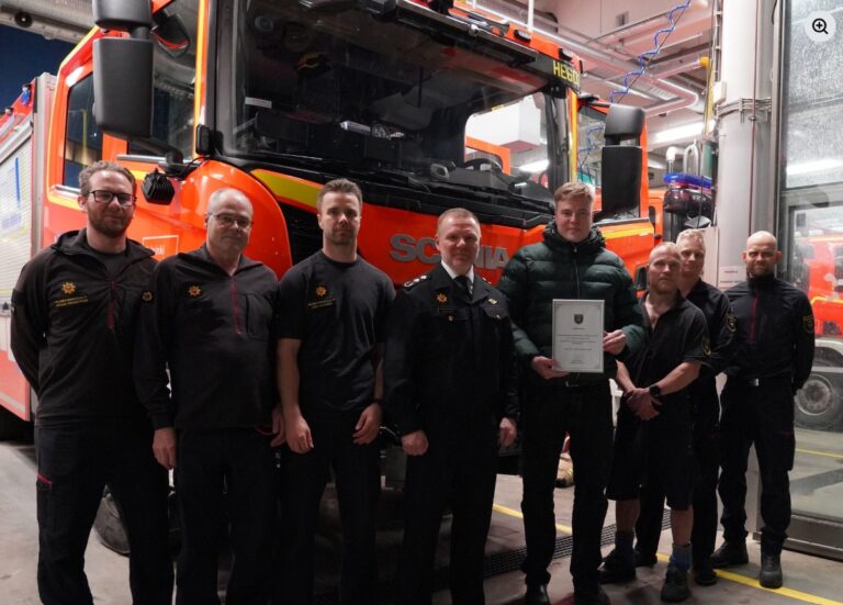 Robin Harju palkittiin Elämän liekki -tunnustuksella